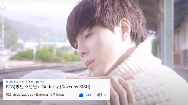 Kisu lança cover emocionante de Butterfly, do BTS