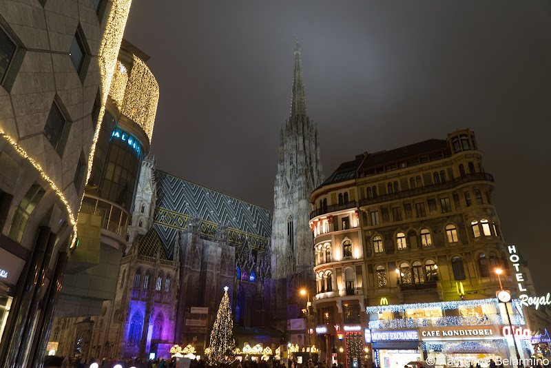 Christmas Market on Stephansplatz European Christmas Markets Danube River