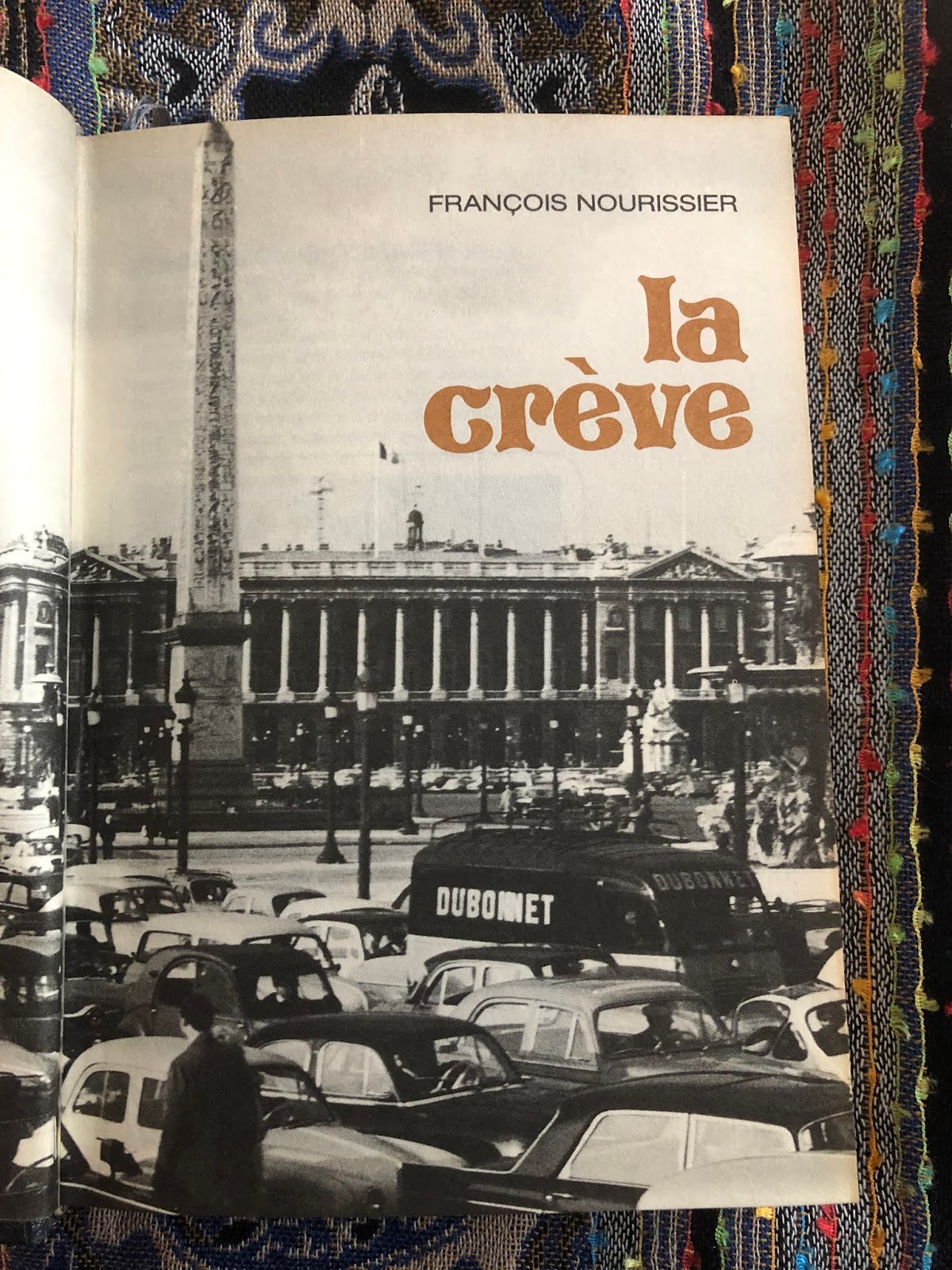 L'escale Littéraire LA CRÈVE FRANCOIS NOURISSIER