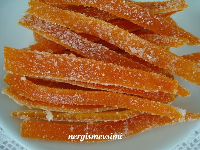 nergismevsimi ÇİKOLATALI PORTAKAL KABUĞU ŞEKERLEMESİ