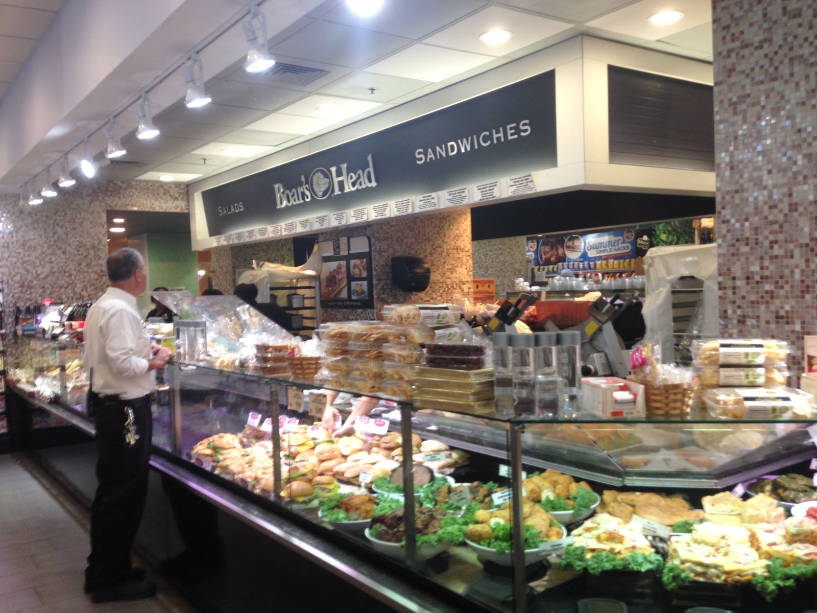 TOUR The Food Emporium Times Square North, Manhattan, NY