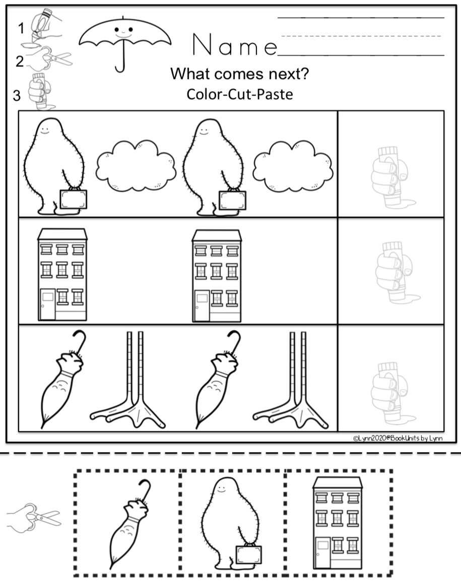 THE BIG UMBRELLA BOOK UNIT Book Units by Lynn