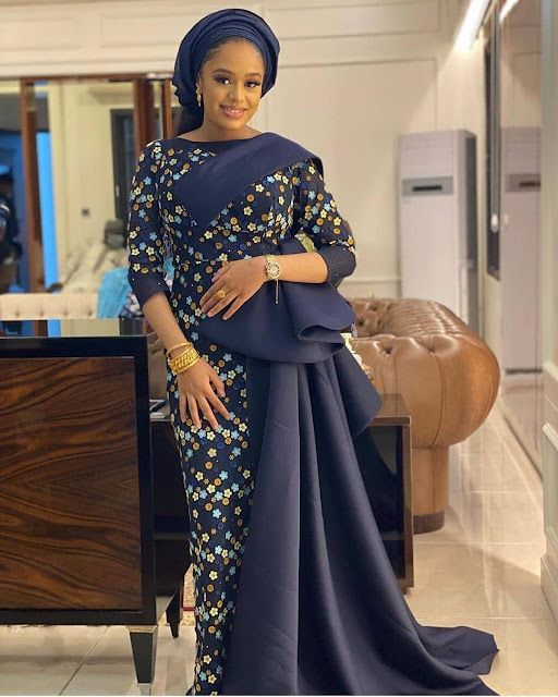 Creative Aso Ebi Styles For Beautiful African Woman To Rock Out