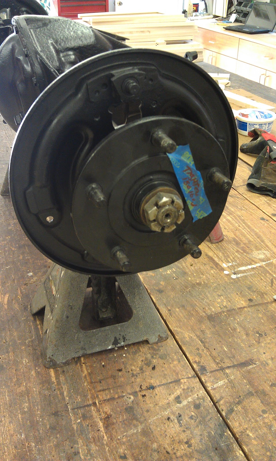 1967 Jeep CJ5 restoration: Rear axle