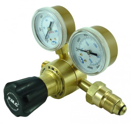 oxygen gas regulator valve