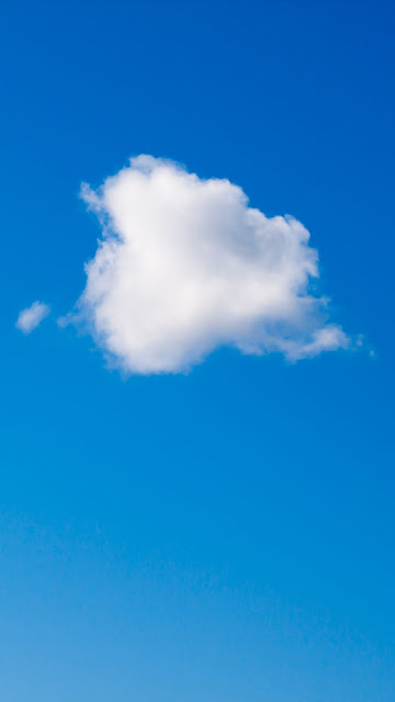 Alone Cloud In Sky 4k Wallpaper