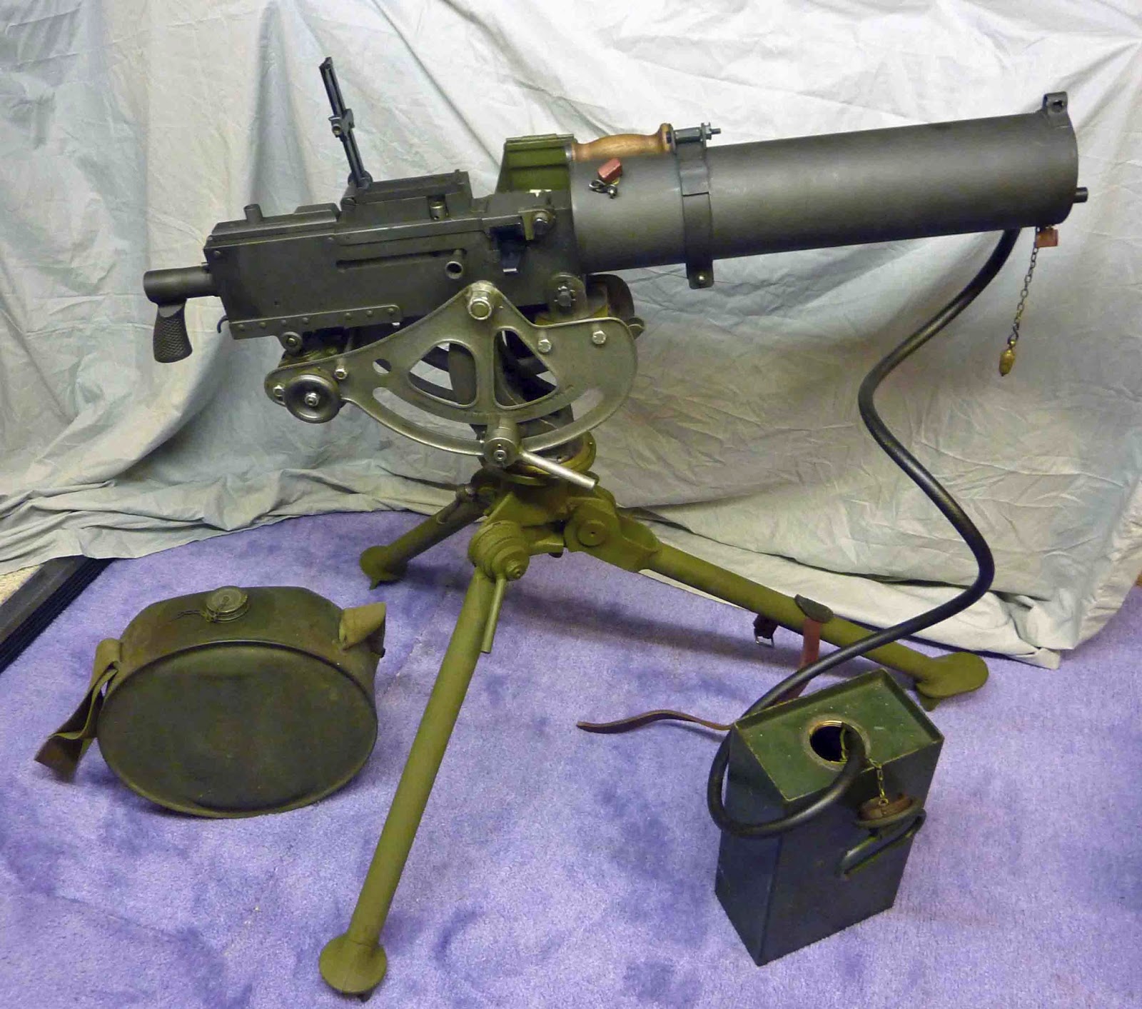 welcome to the world of weapons: M1917 Browning machine gun