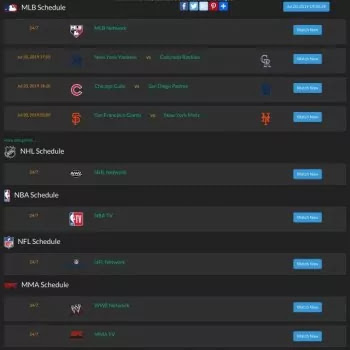 720pstreams - Best Sport Streams - Soccer NBA UFC MLB NFL NHL F1