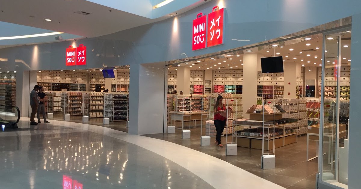 ARTE COM QUIANE Paps e Moldes de Artesanato Passeio na Loja Miniso Shopping Parque das Aparador Na Sala De Estar ~ ARTE COM QUIANE Paps e Moldes de Artesanato Passeio na Loja Miniso Shopping Parque das