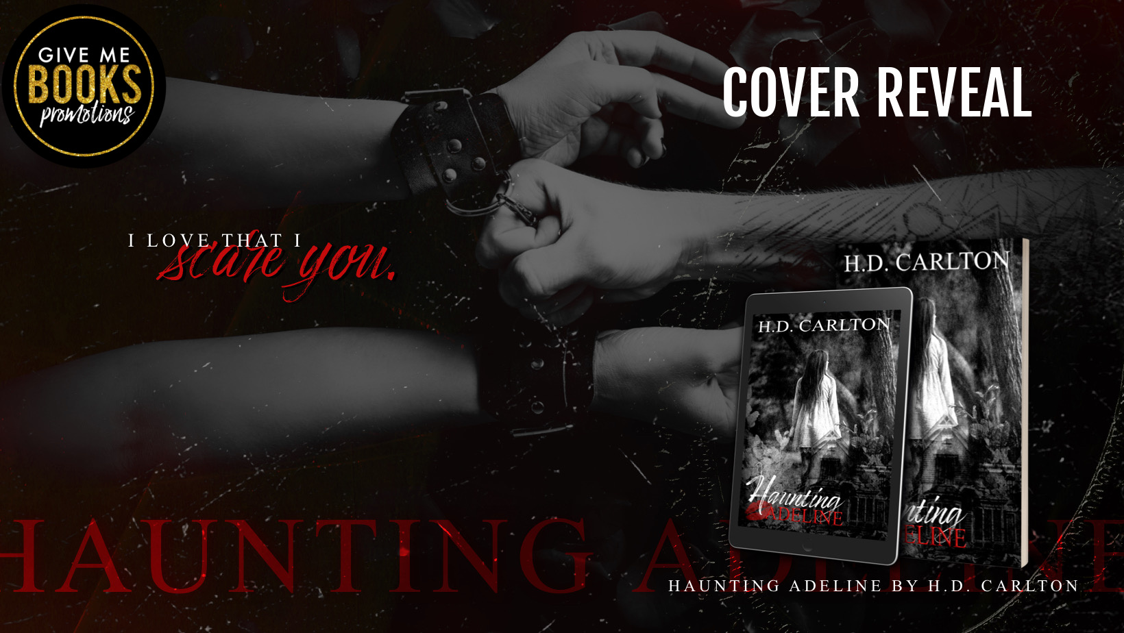 COVER REVEAL - Haunting Adeline by H.D. Carlton
