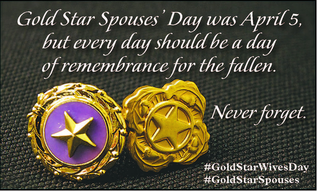 The Stuff Gazette Gold Star Spouses Day (April 5)