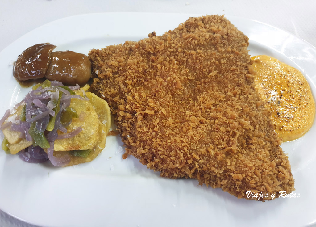 Cachopo de Ternera del Merendero de Covadonga, (Asturias)