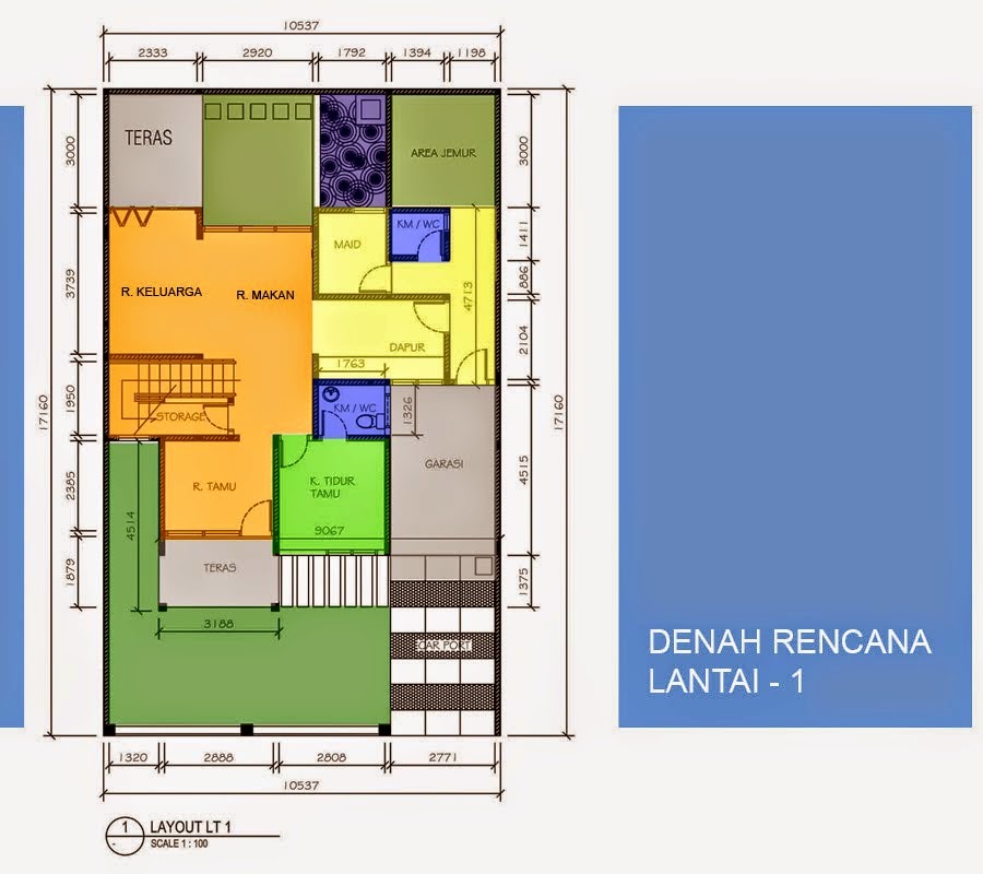  Gambar  Denah Rumah  Minimalis  Modern  1  Lantai  Terbaru  2022 Info Harga Harga Terbaru  di Indonesia