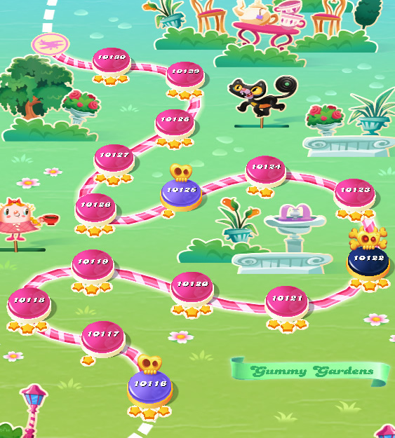 Candy Crush Saga level 10116-10130 Candy Crush Saga level 10116-10130