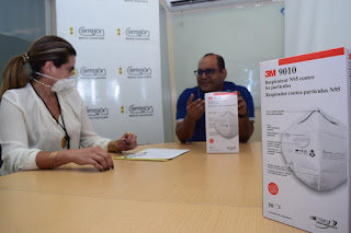 Siete mil mascarillas dona Cerrejón, a hospitales de La Guajira