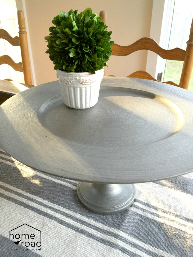 How to Create a Pedestal Dish from Thrift Store Finds