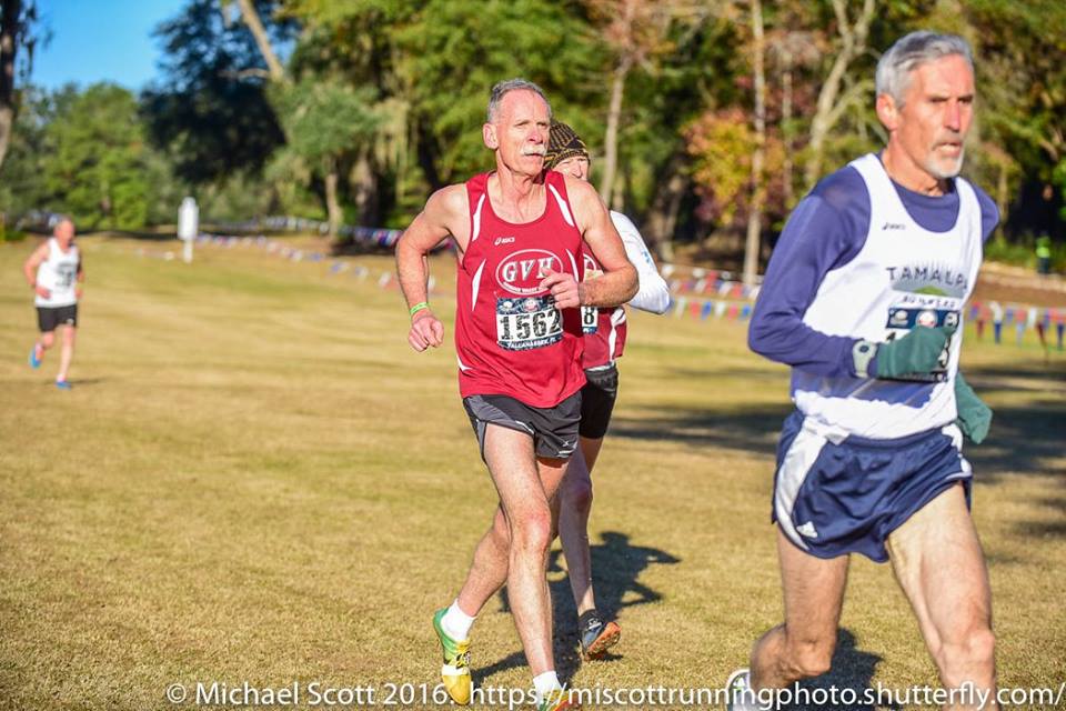 The Running Professor Masters XC Running at the National Club Cross