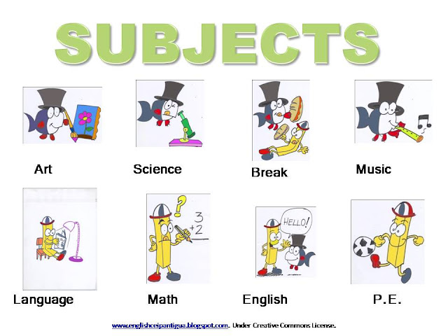 free clipart school subjects - photo #39