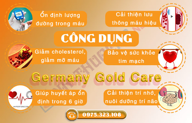 Công dụng Germany Gold Care