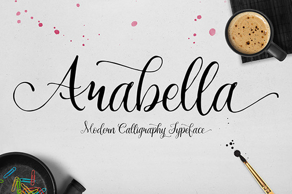 Arabella Free Font 20 Script Font Terbaik 2016 - Arabella Free Font