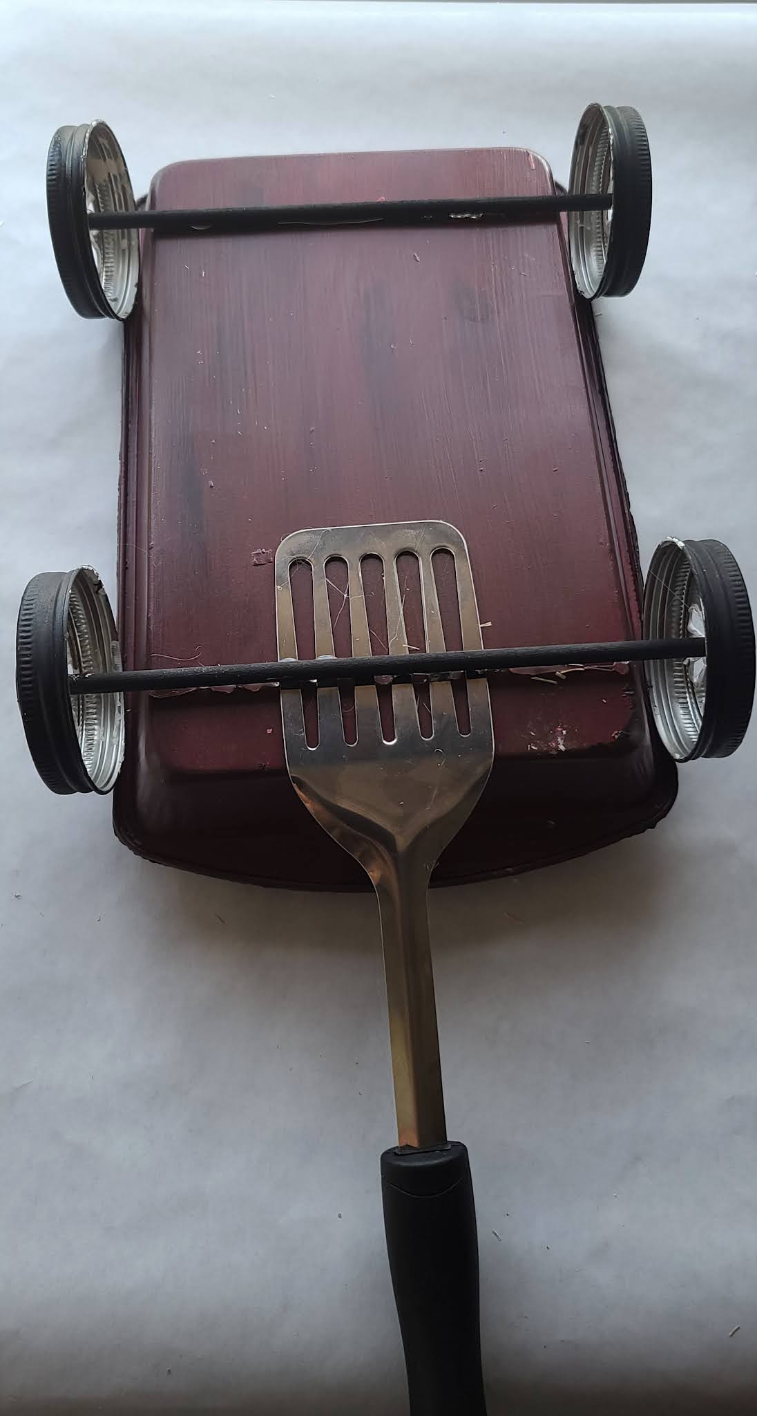 Fields Of Heather Dollar Tree Brownie Pan Wagon