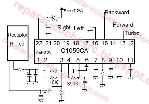 UPC1059 nikko c1059 c1059ca electronics diagram scheda pletine