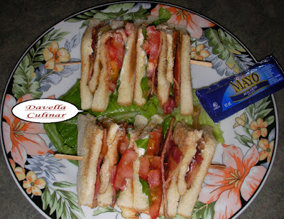Club sandwich rapide de samedi / Sandwich Club rapid pentru sambata