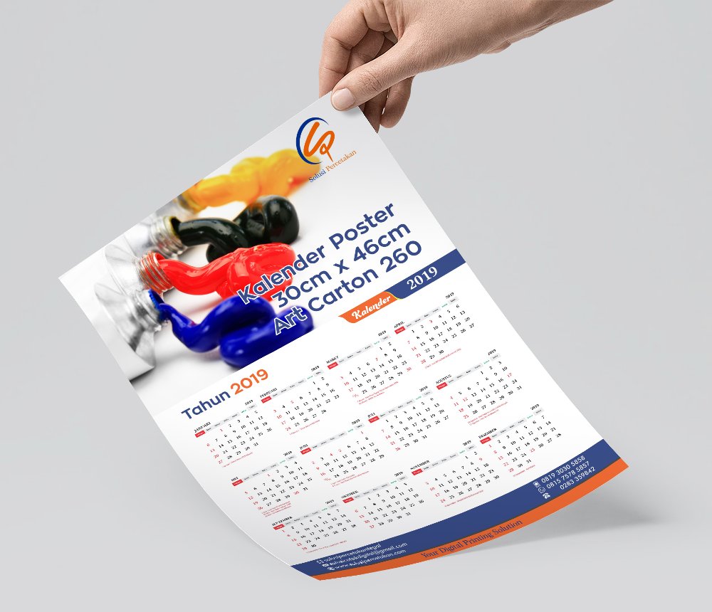 Macam - Macam Dan Jenis - Jenis Kalender Yang Di Gunaakan Indonesia