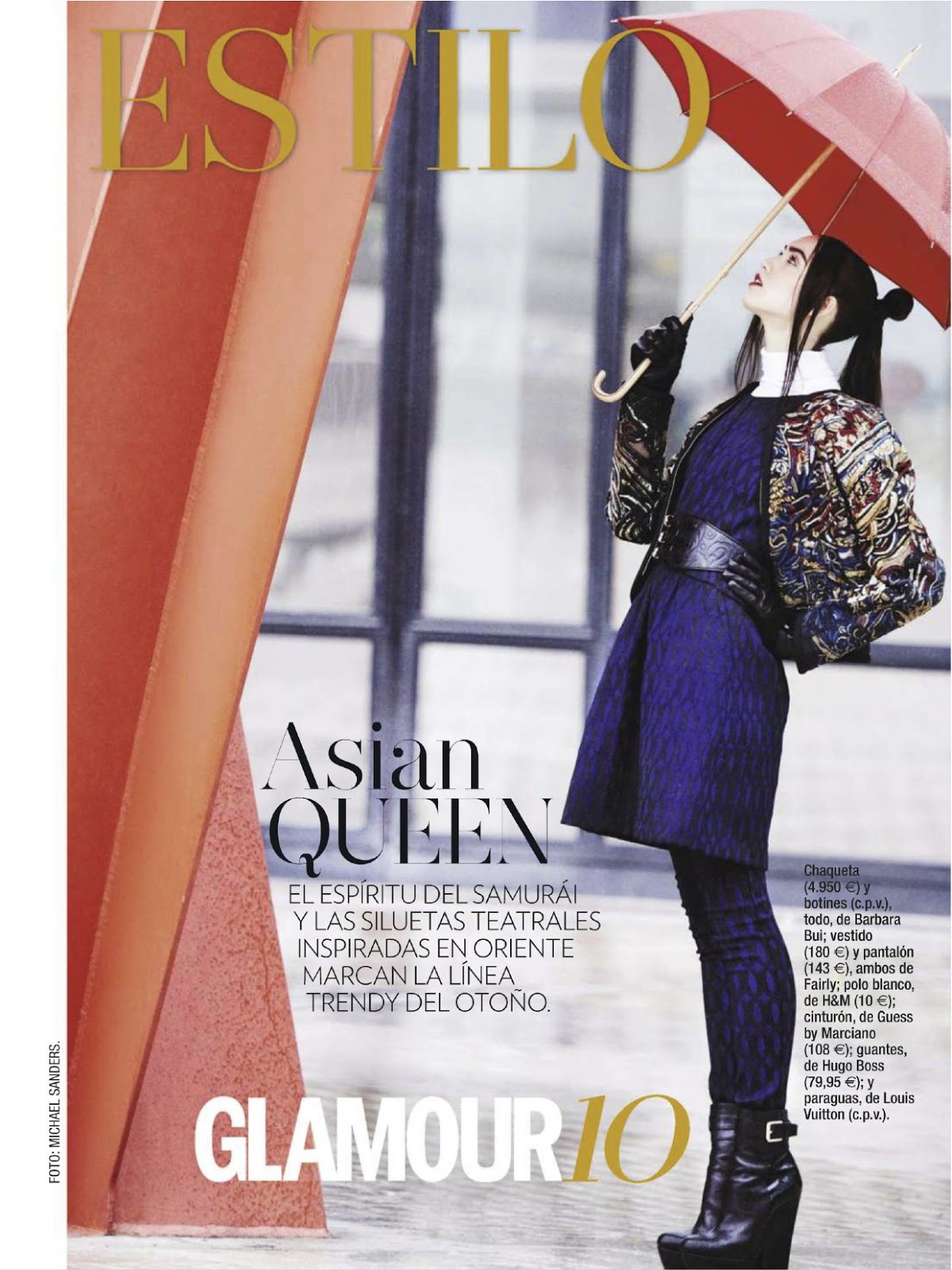 Samurai Urbano Madison Schill By Michael Sanders For Glamour