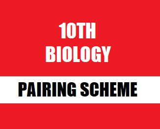 10th Class (Matric-II) Pairing Scheme (2019) of Biology - taleem360.com