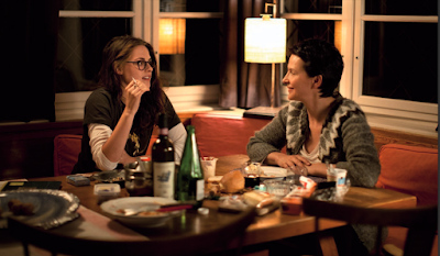 Juliette Binoche and Kirsten Stewart in Clouds of Sils Maria