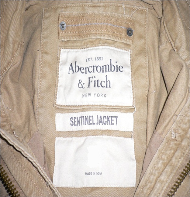 Abercrombie Fitch Men Sentinel Jacket L Khaki