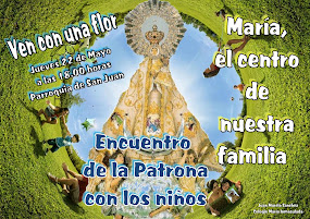 Encuentro de la Virgen de los Llanos con los niños