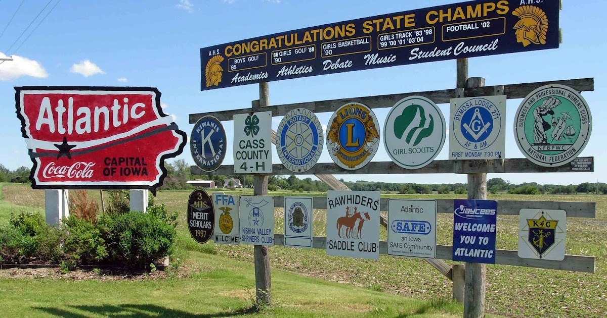 Geographically Yours Atlantic, Iowa
