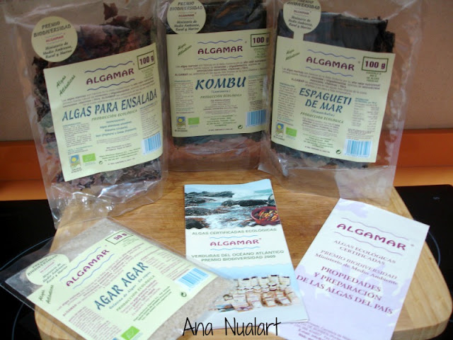  ESPAGUETIS DE MAR CON SHIITAKE 