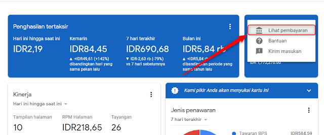 Cara Verifikasi Rekening Bank di Google Adsense