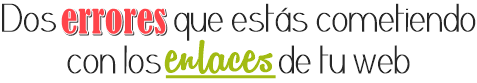 errores enlaces blog