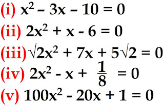 द्विघात समीकरणों के मूल (i) x2 – 3X – 10 = 0 (ii) 2x2 + x - 6 = 0 (iii)√2x2 + 7x + 5√2 = 0 (iv) 2x2 - x + 1/8 = 0 (v) 100x2 - 20x + 1 = 0 ax2 + bx + c = 0 dwighat samikaran, dwighat samikaran formula, dighat samikaran, dwighat samikaran questions, dighat samikaran class 10th, द्विघात समीकरण, dighat bahupaddighat, samikaran in English, dvighati sutra, dwighat, ax2 + bx + c = 0, द्विघात समीकरण उदाहरण, द्विघात समीकरण pdf, द्विघात समीकरण प्रश्न, द्विघात समीकरण in hindi, द्विघात समीकरण के सवाल, द्विघात समीकरण क्लास 10th, द्विघात समीकरण सूत्र pdf, द्विघात समीकरण के मूल ज्ञात करना, द्विघात समीकरण in English, NCERT Solutions for Mathematics Class 10th, UP Board कक्षा 10 गणित, rkmsb.blogspot.com, NCERT10, class10, कक्षा 10, #rkmschannel, #NCERT10, ranjeet kumar, ranjeetsir, द्विघात समीकरण के मूलों की प्रकृति, द्विघात समीकरण के मूलों की प्रकृति ज्ञात कीजिए, द्विघात समीकरण के मूल ज्ञात करना, द्विघात समीकरण के मूलों की प्रकृति, द्विघात समीकरण के मूल, द्विघात समीकरण के मूल होते हैं, द्विघात समीकरण के बारे में, द्विघात समीकरण मैथ, द्विघात समीकरणों के मूल, samikaran ke mool, roots of the equation, roots of the quadratic equation, roots of the throne, roots of the cubic equation, roots of the plant, roots of the equation formula, roots of the tree, roots of the polynomial, roots of the plant we eat, roots of the hair, Quadratic Equations, quadratic equation formula, quadratic equations questions, quadratic equations for bank po, quadratic equations class 10, quadratic equations pdf, quadratic equation, quadratic equations examples, quadratic equations solver, quadratic equations solutions, quadratic equation in hindi, quadratic equation calculator, quadratic equation questions pdf, What are the 4 ways to solve a quadratic equation?, How do I solve quadratic equations?, Which is the quadratic formula?, What is the easiest way to solve a quadratic equation?, What are 3 ways to solve a quadratic equation?, What are the ways to solve a quadratic equation?, How do you solve a quadratic equation using the quadratic formula?, What are the steps in solving quadratic equation?, Why is the quadratic formula?, Who proved the quadratic formula?, How do you find quadratic equation?, How do you solve quadratic equations with fractions?, What is the easiest way to find the roots of a quadratic equation?, When can you use the root method to solve a quadratic equation?, What are the four methods of factoring?, What are the types of quadratic equations?, How do you solve quadratic equations by taking square roots?, How do you solve quadratic equations by factoring?, What is Formula method?, How do you simplify quadratic equations?, How do you solve quadratic equations on a calculator?, When should you use the quadratic formula?, What is Dharacharya formula?,