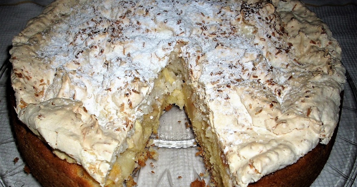 Maria kocht: Apfelkuchen mit Kokosbaiser / Habcsókos almás sütemény