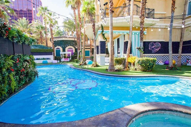 Love Island USA Casa Amor Villa and Predictions Pink Rain Cloud