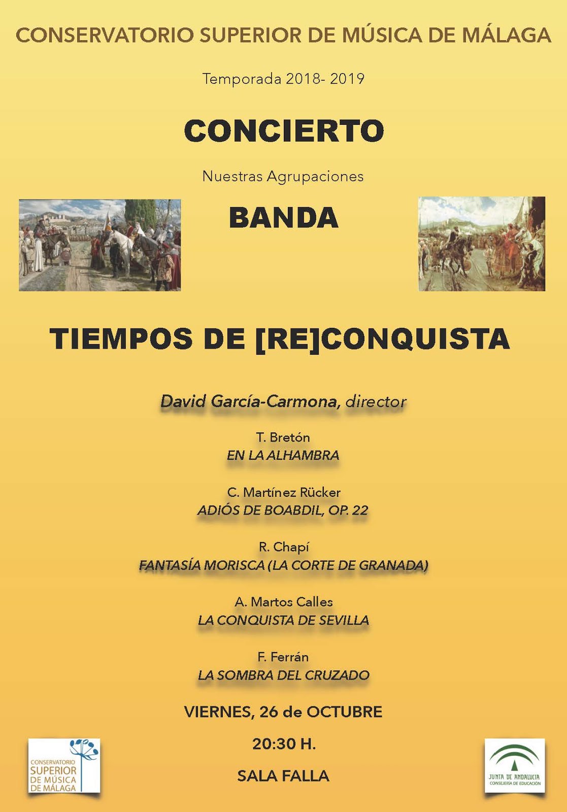 Banda Sinfónica CSMMA. 25-10-2018