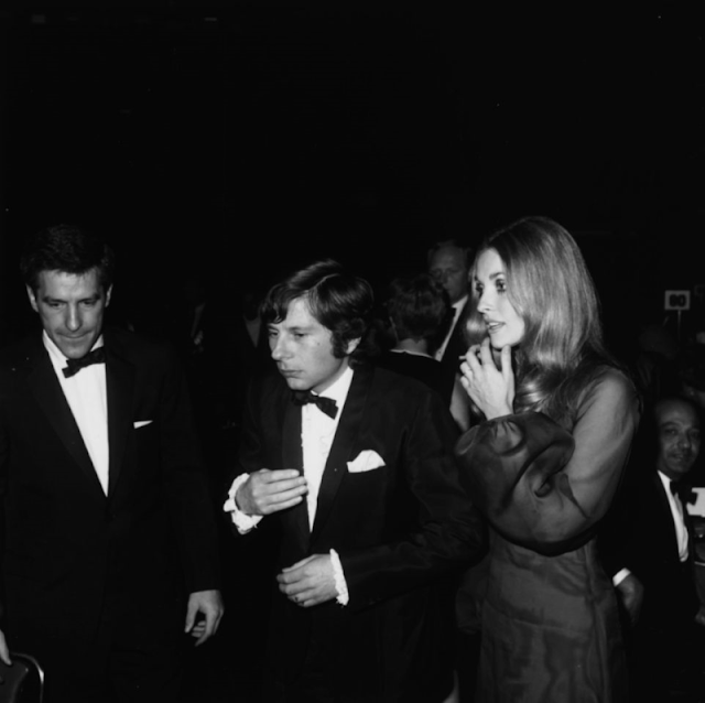 Photos of Roman Polanski and Sharon Tate at the 25th Golden Globe ...