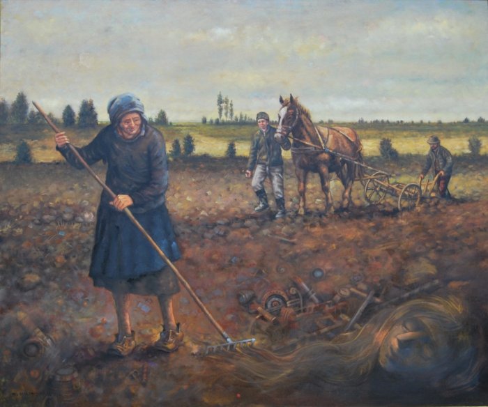 Польский художник. Dariusz Milinski