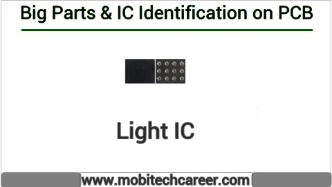 How to identify Light ic on pcb of a mobile phone | All IC identification on PCB circuit diagram | Mobile Phone Repairing Course | iphone Repair | cell phone repair Hindi me