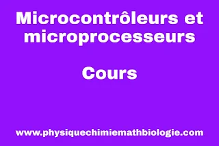 Cours Microcontrôleurs et microprocesseurs PDF