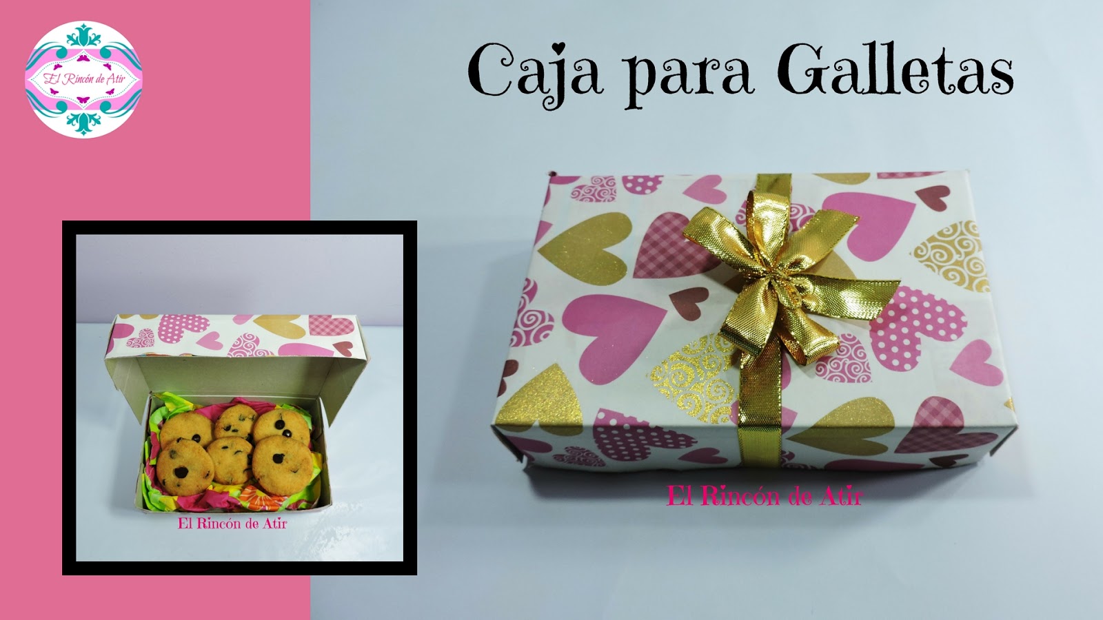 El Rincón de Atir Caja para galletas DIY El Rincón de Atir Caja para galletas DIY
