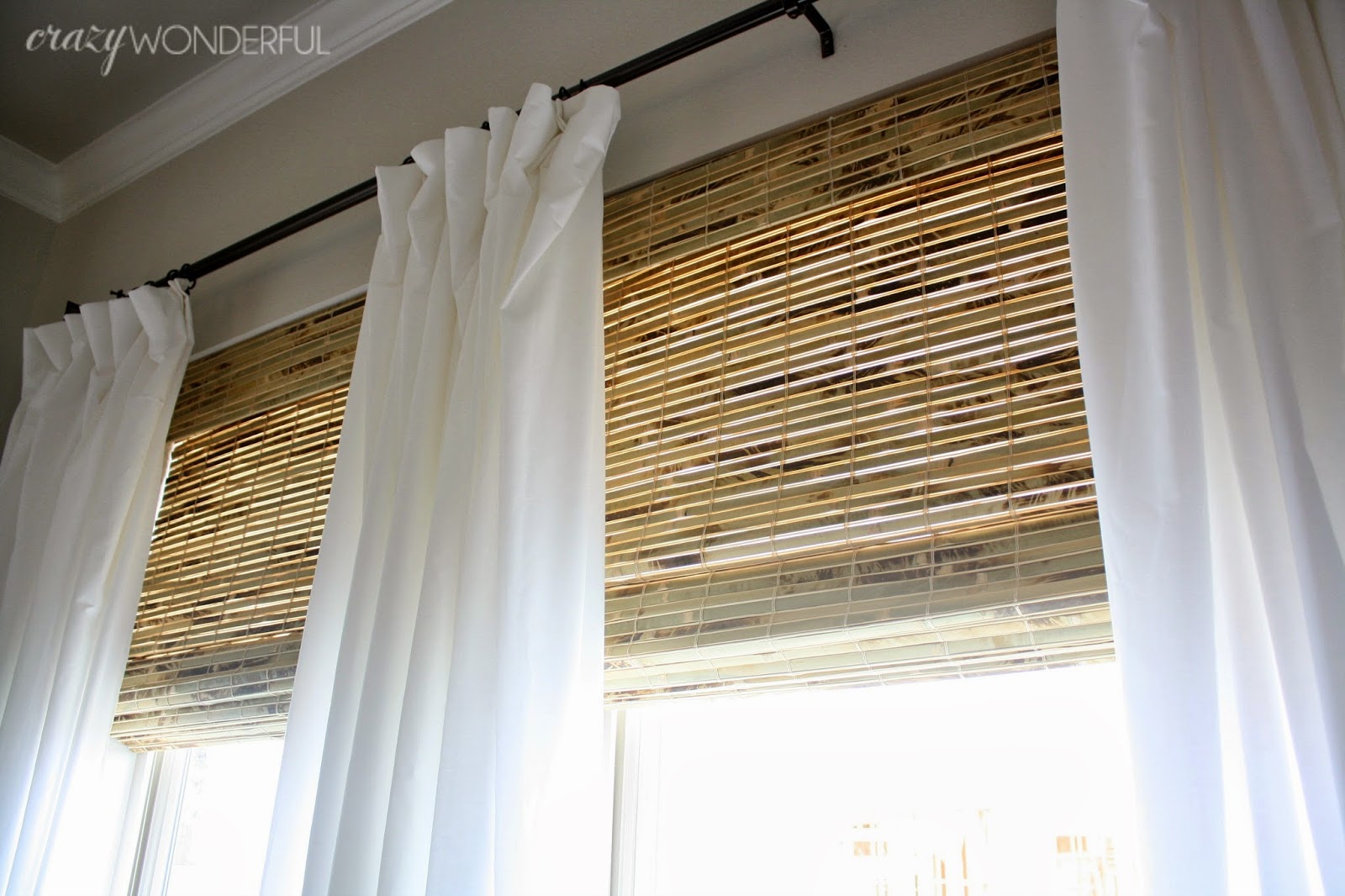 Bamboo Roman Shades Crazy Wonderful