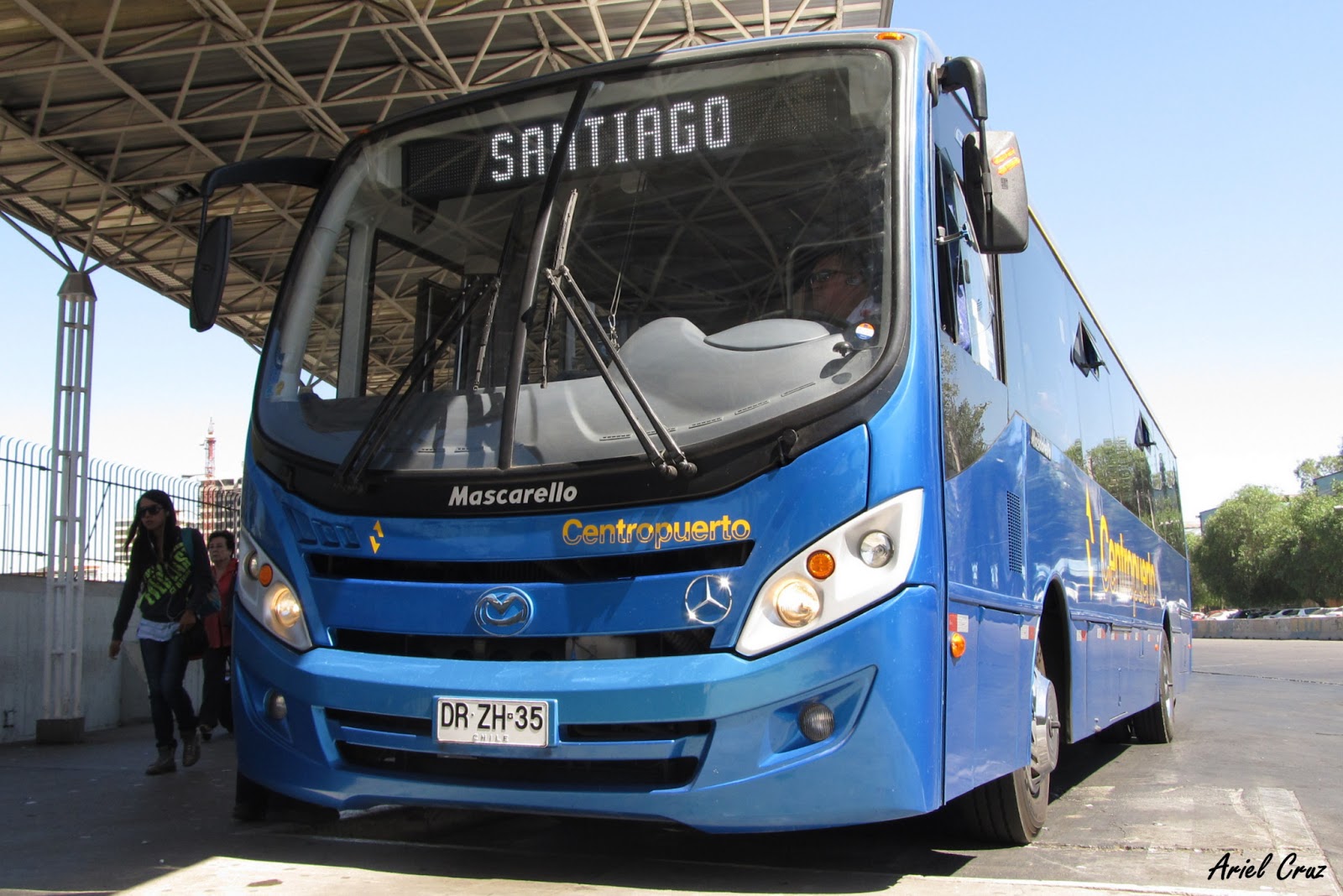 Viaje por Chile Buses Santiago Aeropuerto Internacional