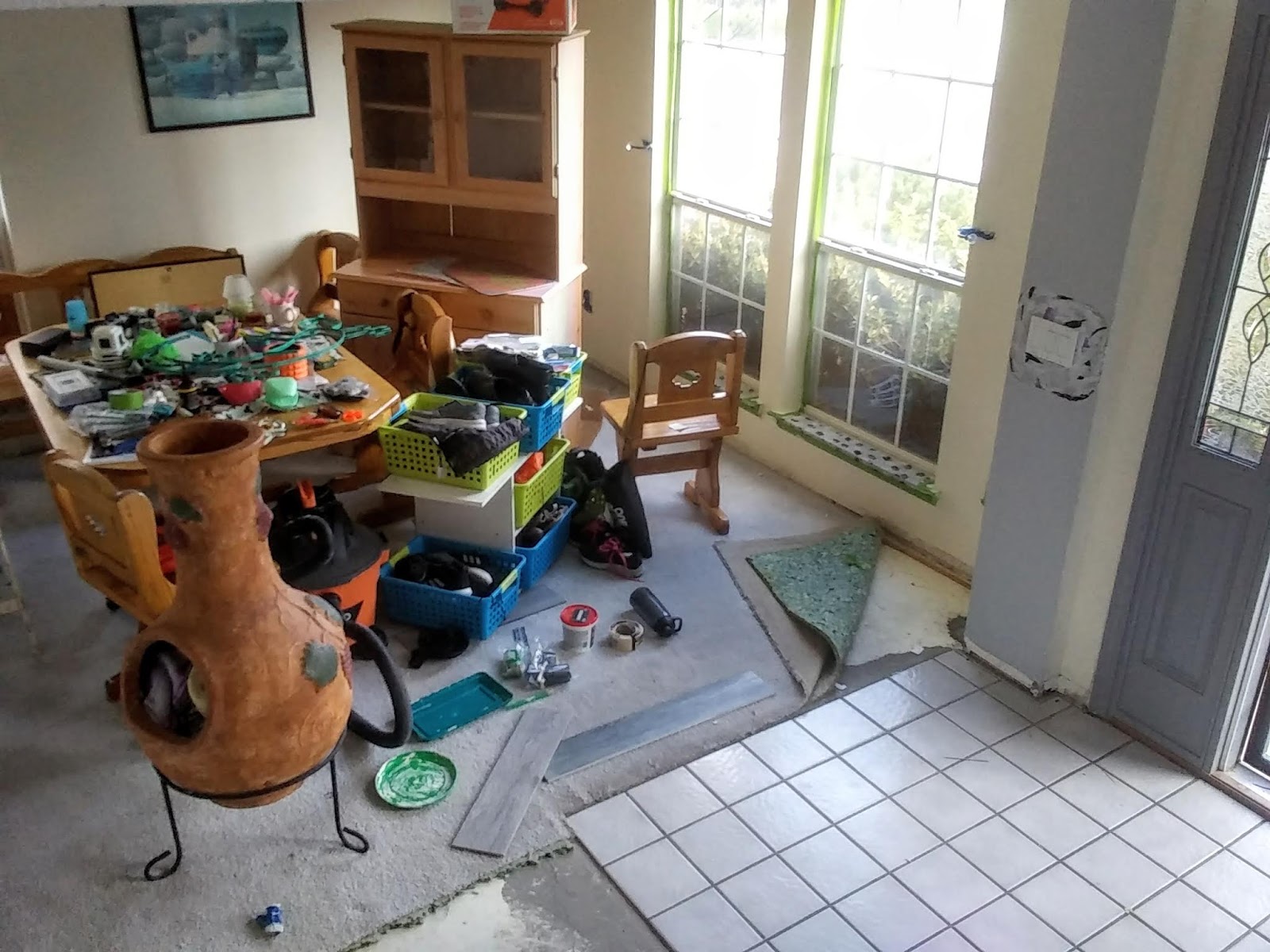 Mom Knows Best My Carpet And Tile Renovation Project