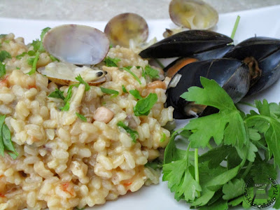 risotto alla pescatora